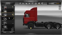 کامیون Kenworth Freightliner + داخلی