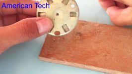 How to make 15V AC motor Easy way to make small AC step motor .150RPM motor