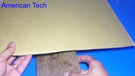 How to make Eco cooler from cardboard and plastic bottle mini air cooler
