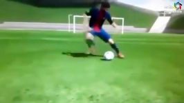 حركات موزون مسی در fifa pes