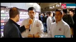 Esteghlal vs Nasaji  Interviews  صحبتهای بازیکنان نساجی استقلال پس بازی