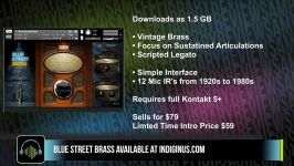 Blue Street Brass by Indiginus Sample Libraries