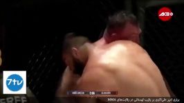 برتری امیر علی‌اکبری در رقابت‌های MMA