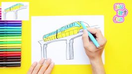 How to draw a Monorail Train