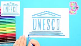 How to draw UNESCO Symbol