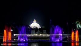 Amazing musical fountain