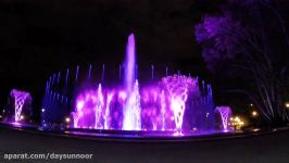 Musical Fountains of Margaret Island Budapest HD