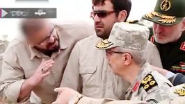 سردار سرلشگر باقری در یک قدمی داعشی ها در سوریه