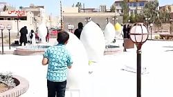 جشنواره رنگ آمیزی تخم مرغ‌های نوروزی در انار
