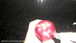 طریقه درست کردن سیب تزئینی   برا سفره هفت سین