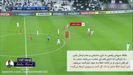 آنالیز گرافیکی گل اول السد به پرسپولیس