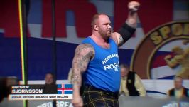 معرفی قویترین مرد دنیا Thor Bjornsson