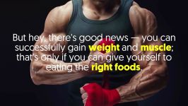 5 Foods To Eat To Quickly Gain Weight and Muscle