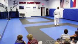 SPIDERMAN Visits Great Lakes TKD  Kicks Flips in Real Life  REACTIONS 