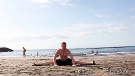 Tenerife Taekwondo Beach Fun  Flips Kicks