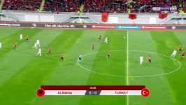 خلاصه بازی آلبانی  ترکیه  مقدماتی یورو 2020