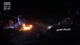 انهدام پهپاد MQ 1 ارتش آمریکا توسط سامانه پدافند هوایی ارتش یمن