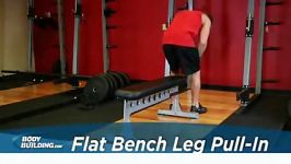 Flat Bench Leg Pull In 2