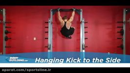 Hanging Knee Raise To The Side