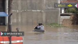 اوضاع فاجعه بار مناطق سیل زده استان گلستان