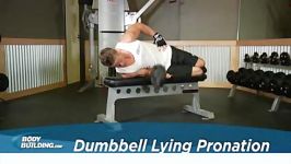 Dumbbell Lying Pronation