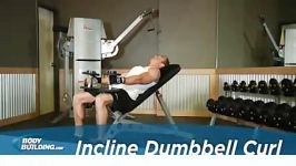 Incline Dumbbell Curl