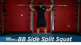 Barbell Side Split Squat 2