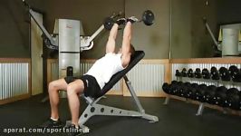 Incline Barbell Triceps Extension