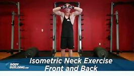 Isometric Neck Exercise  Front And Back Cl