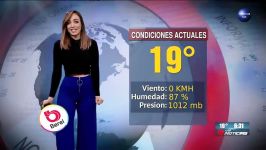 Gaby Lozoya clima 27 de febrero 2019 HD بلوز شلوار دامن پیراهن