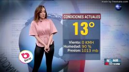 Gaby Lozoya clima 26 de febrero 2019 HD بلوز شلوار دامن پیراهن