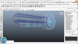 شروع سریع به مدلسازی در مایا  شماره سوم ساخت اسلحه