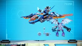 لگو جنگنده ۵۲۳ قطعه سری LEGO NEXO Knights