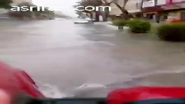 سیلاب در گلستان تهران