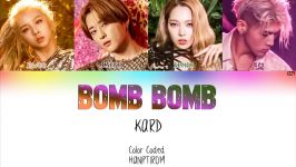 متن آهنگ Bomb Bomb KARD