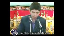 قرائت مجلسی گروه جهادی راه امام ره توسط جهادگر سعید عبدی