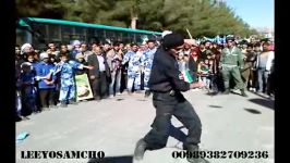 اجرای حرکات دو نانچیکو نینچا بیرجند ninja birjand