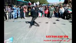 اجرای حرکات سانچیکو نینجا بیرجند ninja birjand