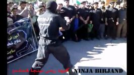 اجرای حرکات سامچو نینجا بیرجند ninja birjand