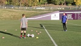 Basic Youth Soccer Drills  Dribbling 5