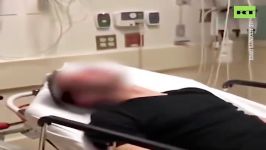 تصاویر شوکه کننده ضرب شتم وحشیانه یک بیمار در بیمارستان توسط پلیس آمریکا
