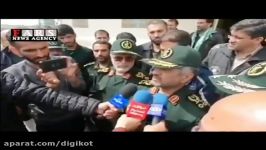 واکنش فرمانده کل سپاه به انفجار خط آهن آق قلا