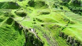 BEAUTIFUL SCOTLAND Highlands Isle of Skye AERIAL DRONE 4K VIDEO