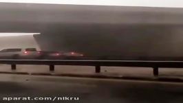 بارش سهمگین باران در عربستان موجب زمین گیر شدن خودرو‌ها شد