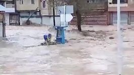 سیل سیلاب در خرم آباد  لرستان