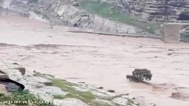 سیل سیلاب در خرم آباد  لرستان