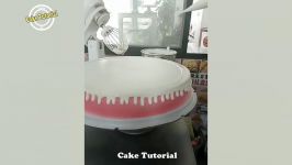 آموزش تزيين پخت کيک