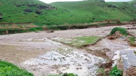 سیل در روستا هلسم استان ایلام شهرستان چرداول