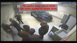 +13  کتک زدن فوق وحشیانه یک زن توسط افسران پلیس آمریکا
