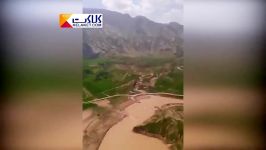 جدیدترین تصاویر هوایی مناطق سیل زده استان ایلام